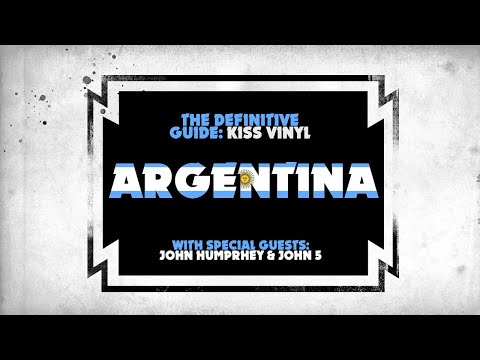 KISS My Wax Remastered - Argentinian Vinyl with John Humphrey (Seether) and John 5 (Rob Zombie)