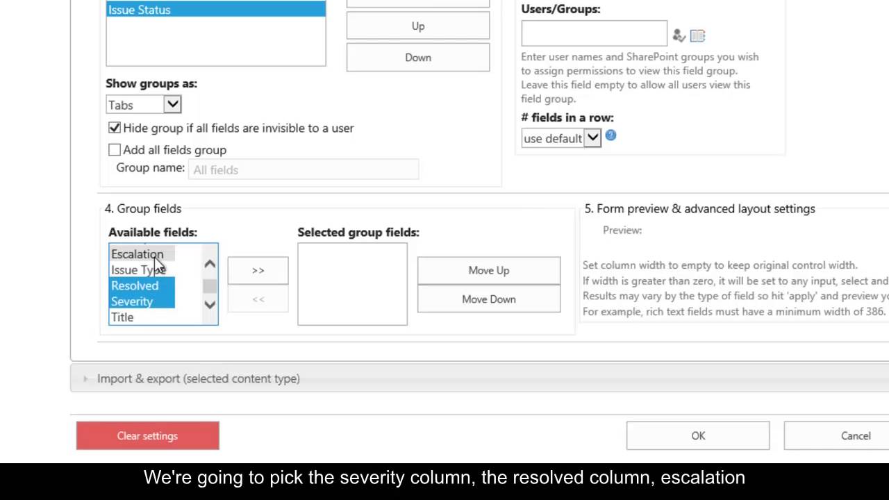 Quickly create multi-tab forms