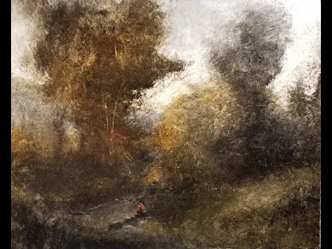 Landscape Tutorial 66 First Oil Painting Demo!