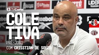 TV Coral - Coletiva pré-jogo com Cristian de Souza - Santa Cruz x Ferroviária - Série C 2026