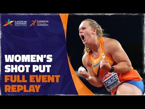 Women's Shot Put Final | Munich 2022 | Jessica Schilder
