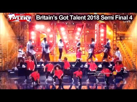 DVJ DANCING with Trumpets IT'S SENSATIONAL Britain's Got Talent 2018 Semi Finals 4 BGT S12E11