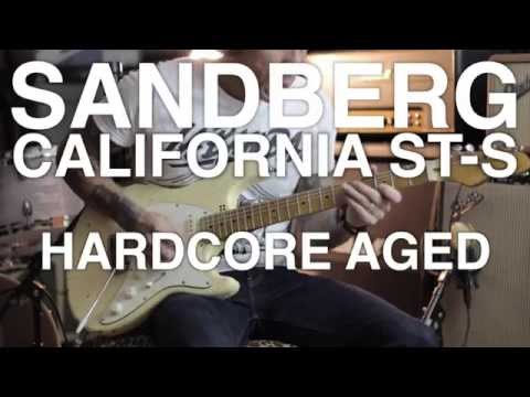 Sandberg California ST-S Hardcore Reserve Aged - Blues Guitar demo by RJ Ronquillo - Blues Shuffle
