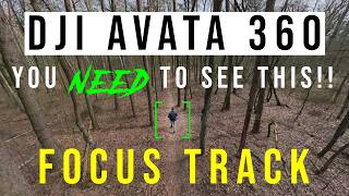DJI Avata 360 Tracking Mode - This is SHOCKING 😲