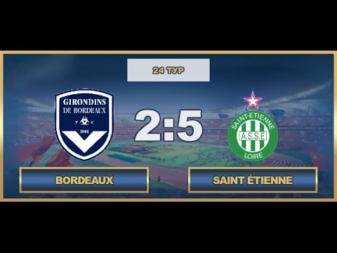 AFL. France. Ligue 1. 24 tour. Bordeaux - SE