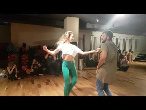 Tiago Moraes & Anna Russa - Zouk Demo in Cologne (Germany)
