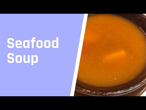 Sopa de marisco (Seafood Soup) an easy and heartwarming soup ready in 30 minutes