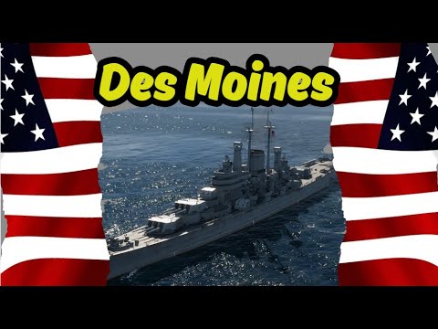 Can this old-school American Des Moines still crush the competition? | World of Warships Gameplay