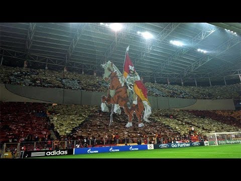 Tifo ULTRASLAN : Galatasaray vs Sporting Braga - 02/10/2012