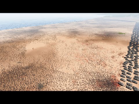 500 Shermans vs 1 MILLION Orcs | Ultimate Epic Battle Simulator 2