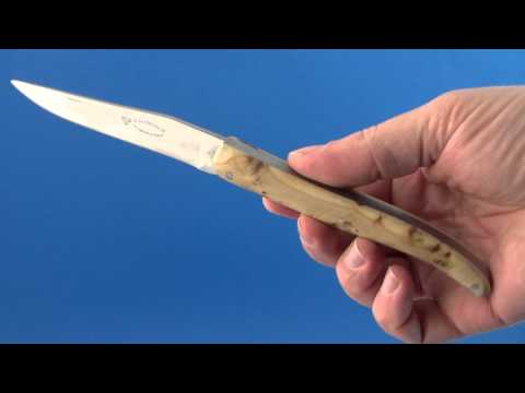 Laguiole en Aubrac Wanderer Taschenmesser Wacholder - www.pizzini.at