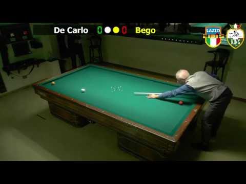 Bego vs De Carlo - 1 Tappa Coppa Lazio 2016/2017 CSB King Ostia (RM) - 21/27 Novembre 2016