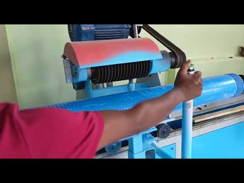 Automatic PVC Pipe Slotting Machine