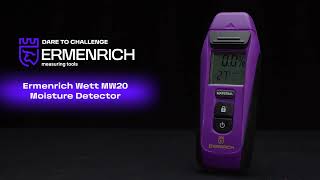 Detektor vlhkosti Ermenrich Wett MW20 fialový