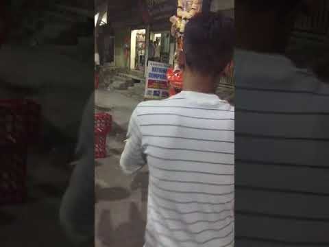 Maharaj ji playing cricket