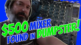 Video thumbnail for I Found a $500 Mixer in a GUITAR CENTER DUMPSTER...and it WORKS??? | Pioneer DJM800 by The Guitologist