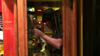The Electric Loog Guitar at Third Man Records' Recording Booth
