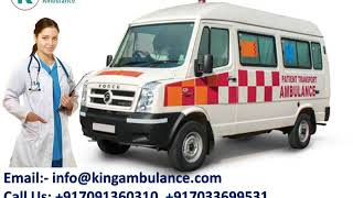 Topmost ICU Ambulance Service in Patna and Bhagalpur by King