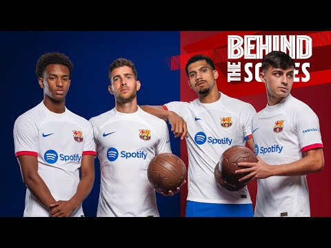 🔥 BARÇA'S NEW AWAY KIT REVEAL & PHOTOSHOOT 2023/24 🔥