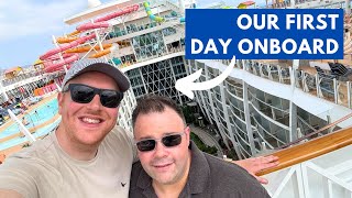 DAY 1 ABOARD ROYAL CARIBBEAN’S ALLURE OF THE SEAS | Embarkation in Barcelona + First Impressions!