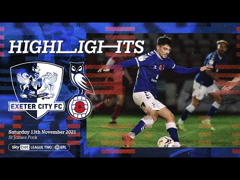 📹 HIGHLIGHTS - Exeter City 2 Oldham Athletic 1
