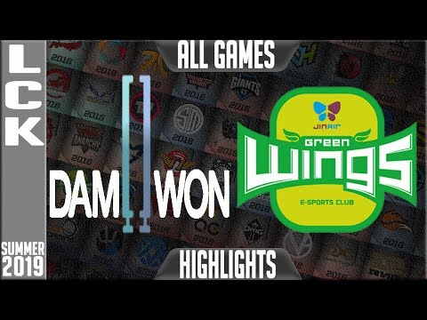 DWG vs JAG Highlights ALL GAMES | LCK Summer 2019 Week 7 Day 4 | Damwon Gaming vs Jin Air Greenwings
