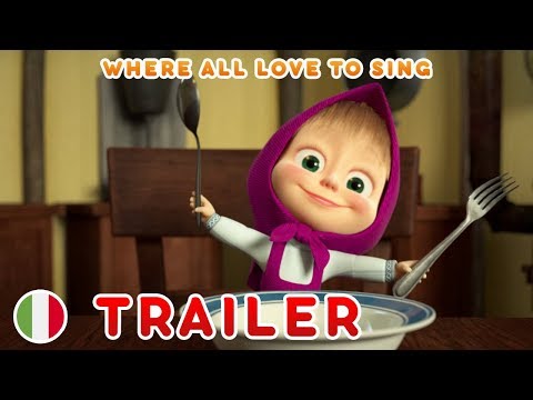Masha and the Bear 😊 Italy 😊 Where all love to sing (Trailer)