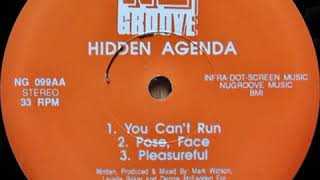 Hidden Agenda ‎– Pose, Face