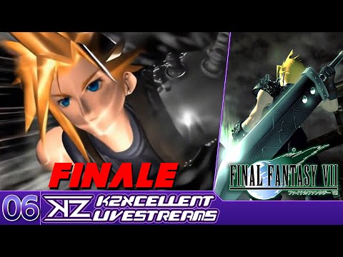 Tifa Wins but also Loses | Final Fantasy VII [Part 6] (Final) | KZXcellent Livestream