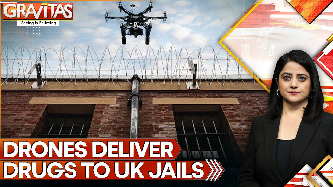 Mafia Sells Drugs by Drones to Prisoners in UK Jails as Law & Order Collapses | GRAVITAS