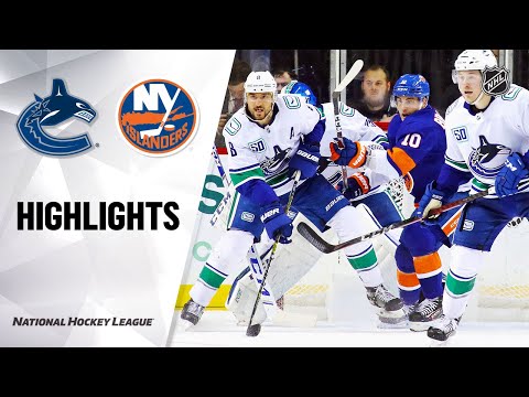 NHL Highlights | Canucks @ Islanders 2/1/20