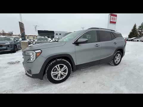 2023 GMC Terrain AWD SLE in Gray for sale at Clarington Kia in Bowmanville, ON