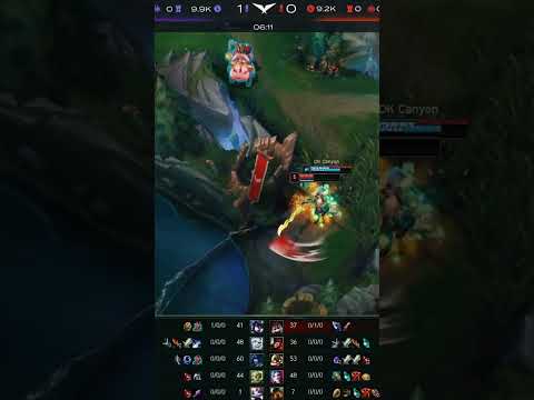 DK Nuguri Sejuani SoloKill KT Rascal Gnar -  DK vs KT 2022 LCK Summer #shorts