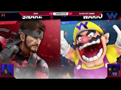 VS Weekly 8/1/19 - Winners Qtrs - Eden (Snake) vs Black Guy Gamer (Wario) - SSBU
