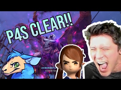 FFXIV P4S Clear - Sebbywebz, LlamaTodd & CiderSpiderr (Final Fantasy 14)