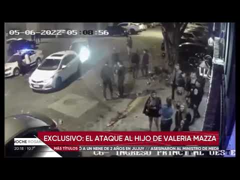 Golpearon al hijo de Valeria Mazza cuando salía de boliche