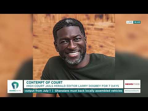 Breaking: Accra High Court Jails Journalist Larry Dogbey in Contempt Case