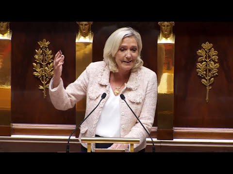 Vote of confidence: Marine Le Pen's full speech