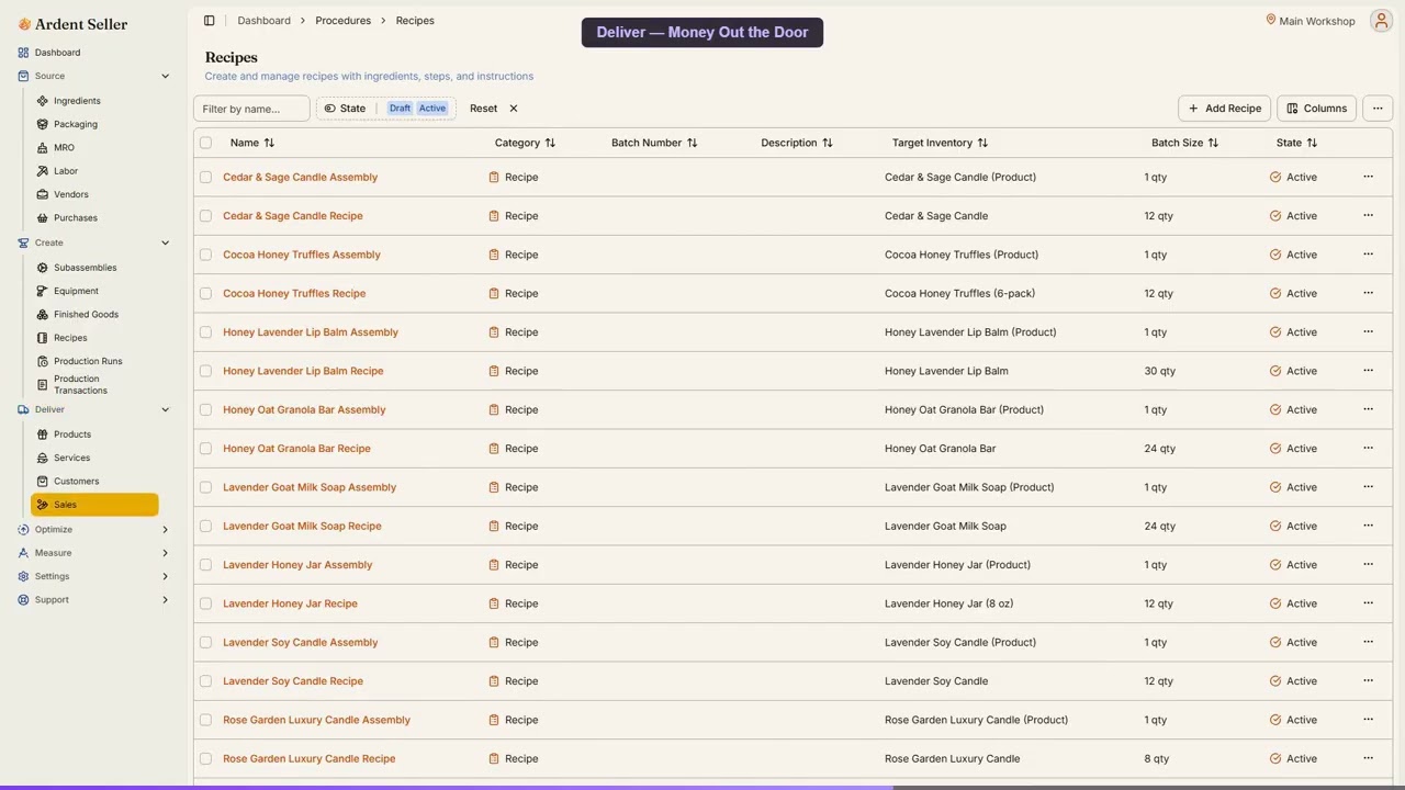 A 3-Minute Tour of Ardent Seller — video tutorial thumbnail