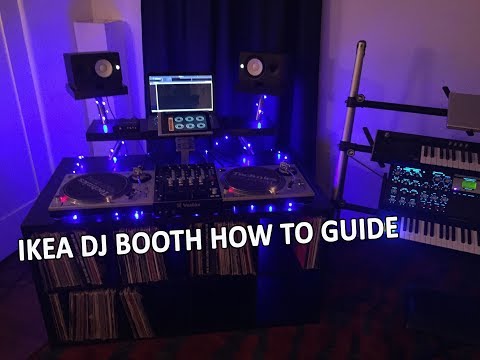 How To Build A DJ Booth With IKEA Parts