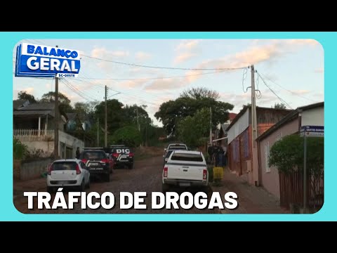 Operação contra o tráfico de drogas prende quatro homens e três mulheres em São José do Cedro