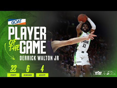 GOAT Player of the Game - Derrick Walton Jr (Round 15 vs Kings, NBL25)