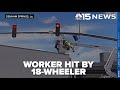 18 Wheeler Crashes Into Bucket Truck With Maintenance Crew Member Inside WPMI NBC 15