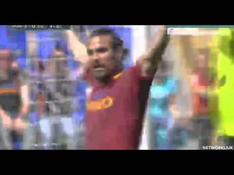Osvaldo Doppietta Goal (Roma 4-0 Siena) 28.04.2013