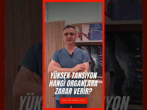 Yüksek tansiyon hangi organlara zarar verir? #hipertansiyon