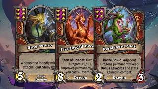 DRAGONS ARE THE BEST COMP THIS META?! | Hearthstone Battlegrounds