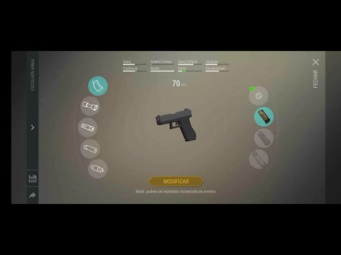 Projetinho glock, modificando arams. last day on earth