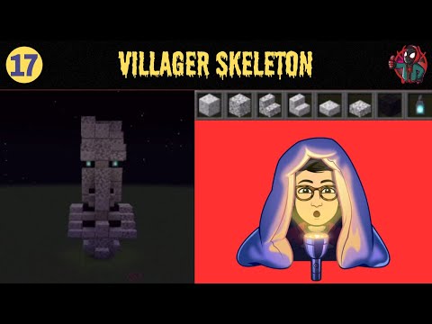 ULTIMATE Halloween Build: Villager Skeleton!