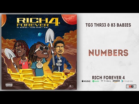 Tg3 Thr33 & 83 Babies - Numbers (Rich Forever 4)