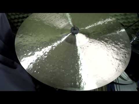 22 Rustico ET OH Ride, 2260g - Handcrafted cymbals by Craig Lauritsen